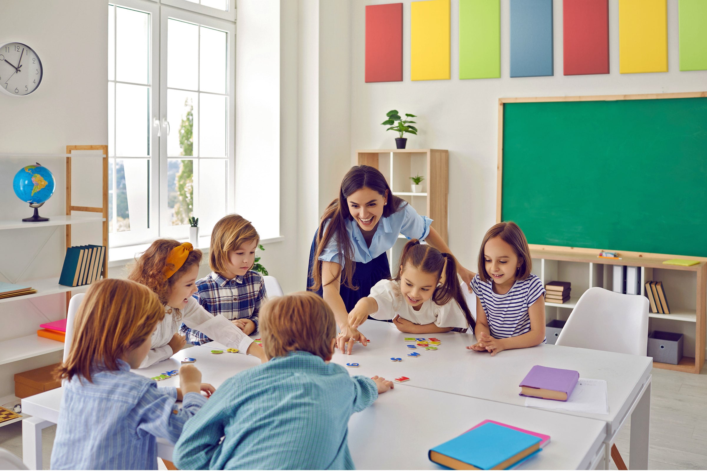 EcoScapes Acoustic Panels in a kindergarten