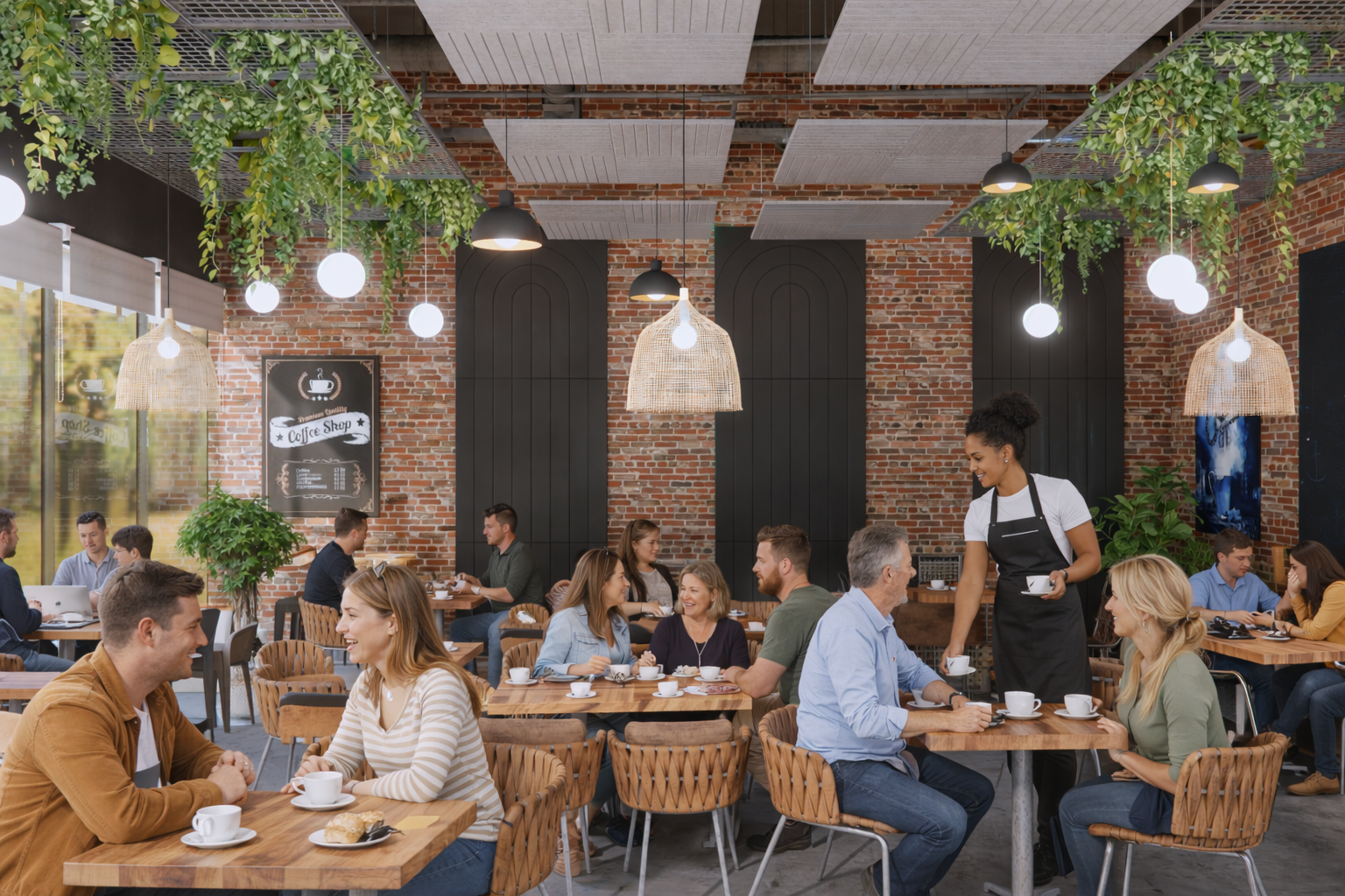 Cafe Contour Panles Wide