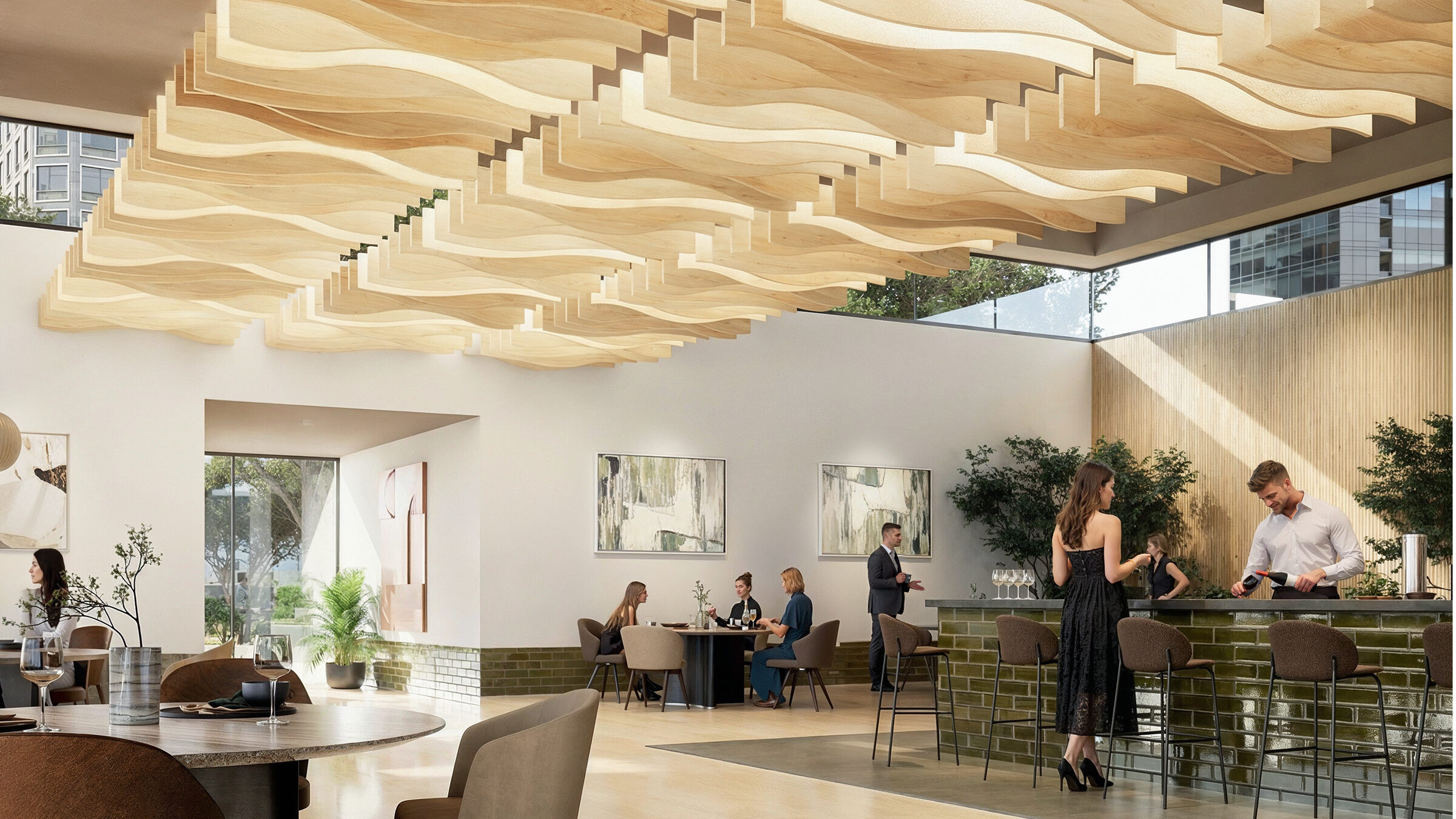 Wave Blades Bar