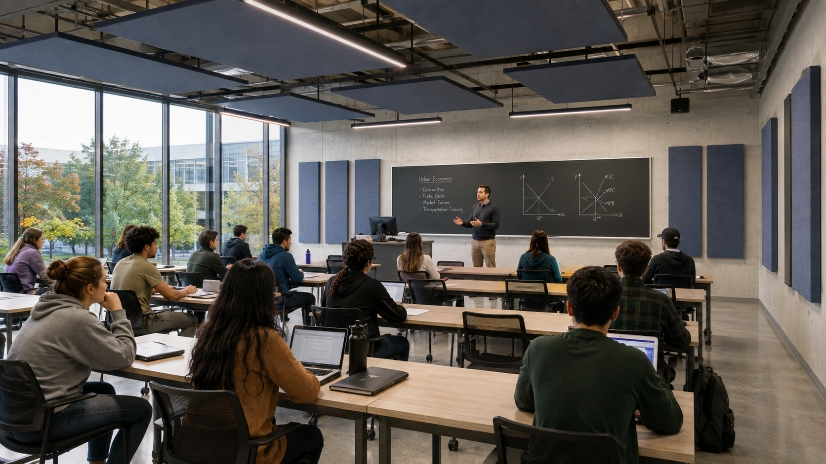 Classroom With Acoustics