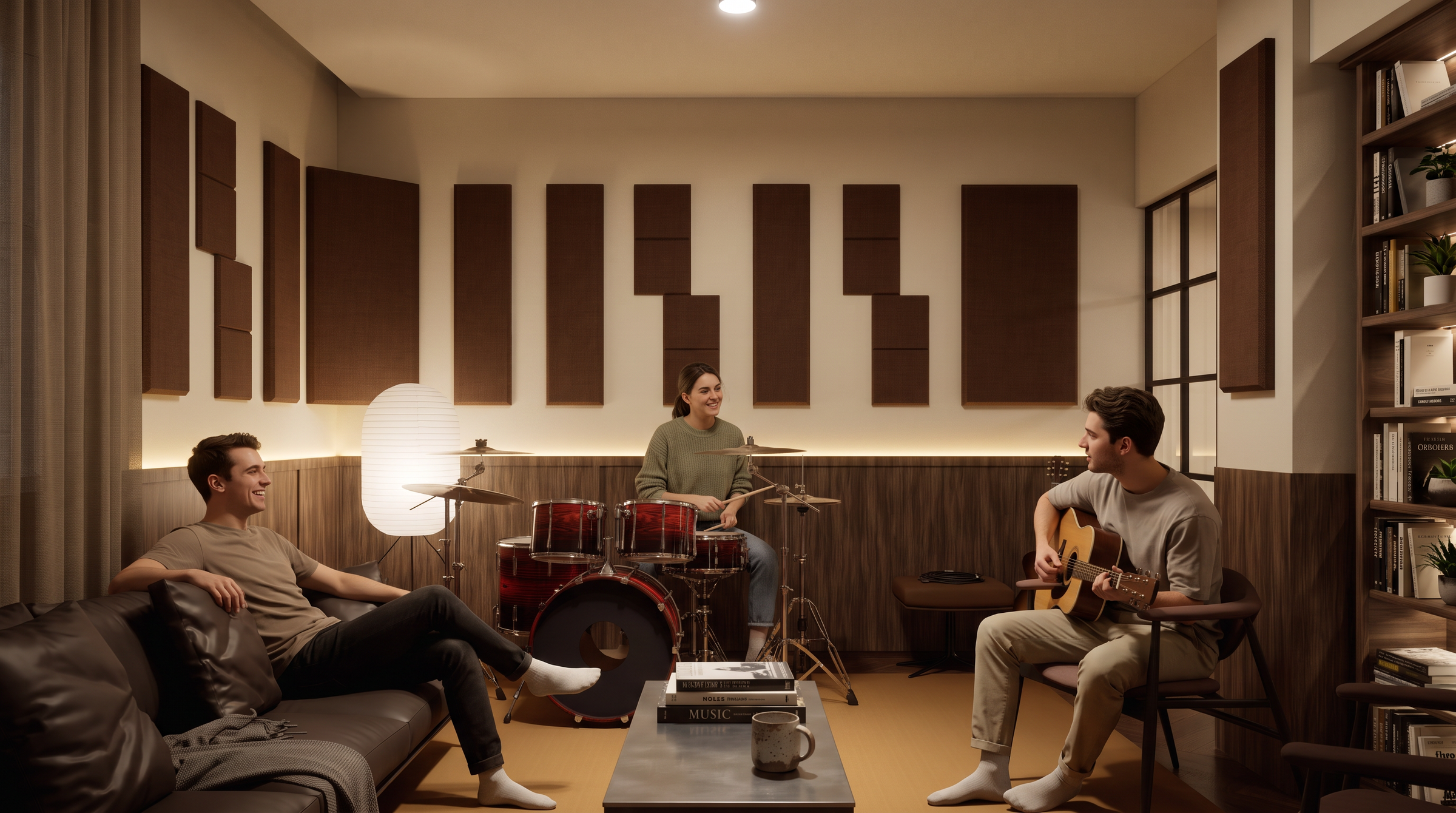 Three Friends Jamming 68291 Nano Banana 2